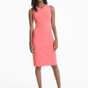 Seamed Sheath Dress